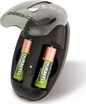 Duracell CEF20 Charger 2 Batteries Ni-MH Size AA/AAA Set with 2x AA 1700mAh