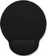 Manhattan 434362 Mouse Pad (203mm) με Στήριξη Καρπού Μαύρο