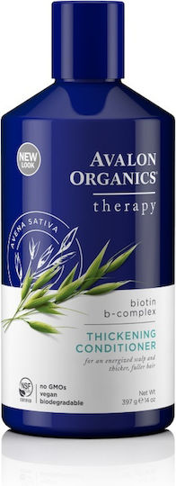Avalon Organics Therapy Thickening Балсам против Косопад за Всички типове Коса 397гр