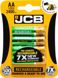 JCB AA 2400mAh 1.2V 4pcs