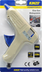 Kinzo 48664 Πιστόλι Θερμοκόλλησης 40W για Ράβδους Σιλικόνης 11mm