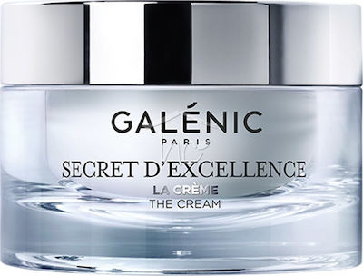 Galenic Secret d' Excellence Feuchtigkeitsspendend & Anti-Aging Creme Gesicht mit Hyaluronsäure & Vitamin C 50ml