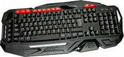 Havit KB78162 Gaming Πληκτρολόγιο με Φωτιζόμενα πλήκτρα (Αγγλικό UK)