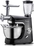 Turbotronic Stand Mixer 2000W with Stainless Mixing Bowl 4.5lt Black