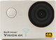 EasyPix GoXtreme Vision 4K 64GB Action-Kamera 4K Ultra HD Unterwasser (mit Gehäuse) und Wi-Fi Silber