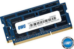 OWC 16GB DDR3 RAM με 2 Modules (2x8GB) και Ταχύτητα 1867 για Laptop