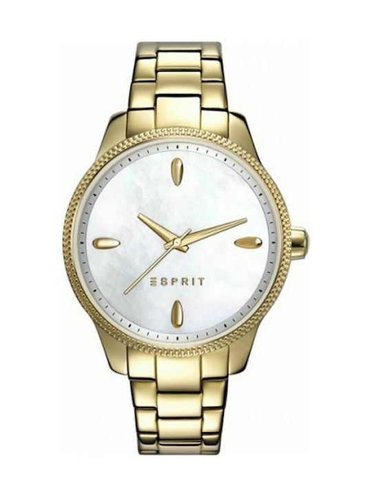 Esprit ES108602005 Watch with Gold Metal Bracelet ES108602005