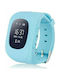 Kids Smartwatch with GPS and Rubber/Plastic Strap Light Blue