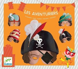 Djeco Pretend Play Toy Μάσκες Αγοριών Adventures 02070