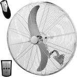 Eurolamp Ferrara 147-29043 Commercial Round Fan with Remote Control 180W 71cm with Remote Control 147-29043