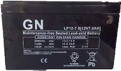 GN LP12-7 UPS-Batterie 12V 7Ah GN LP12-7 UPS-Batterie 12V 7Ah