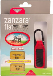 Vican Zanzara Flat Repelent pentru insecte Keychain Potrivit pentru copii Red