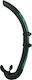 XDive Flow Snorkel Green with Silicone Mouthpiece