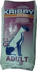 Krispy Adult 20kg Dry Food for Adult Dogs with Chicken