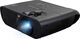 Viewsonic Pro7827HD 3D Projector Full HD with Built-in Speakers Black
