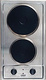 Kalko Domino Enamel Cooktop Autonomous 29x51εκ. Silver