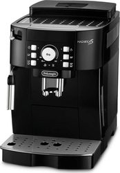 De'Longhi Magnifica S Ecam 21.117.B Αυτόματη Μηχανή Espresso 1450W Πίεσης 15bar με Μύλο Άλεσης Μαύρη