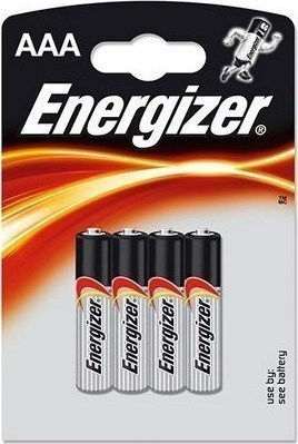 Energizer Αλκαλικές Μπαταρίες AAA 1.5V 4τμχ