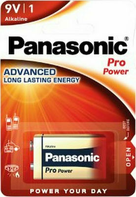 Panasonic Pro Power Alkaline Batterie 9V 1Stück 6LR61PPG/1BP