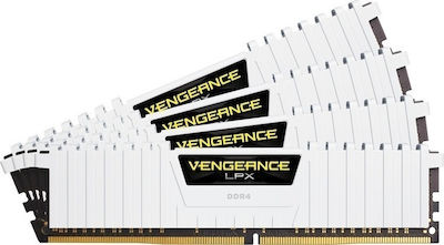 Corsair Vengeance LPX 32GB DDR4 RAM cu 4 module (4x8GB) și Viteză 3200 pentru Desktop