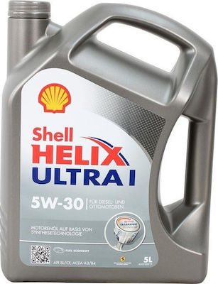 Shell Helix Ultra Synthetic Car Lubricant 5W-30 5lt