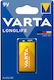 Varta LongLife Алкална Батерия 9V 1бр