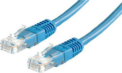 Value 21.99.1554 U/UTP Cat.6 Καλώδιο Ethernet 3m Μπλε