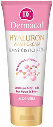 Dermacol Hyaluron Wash Cream Cream Makeup Remover 100ml Dermacol Hyaluron Wash Cream Cream Makeup Remover 100ml