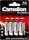 Camelion 4 Pack Alkaline Batteries AA Plus 1.5V 135.LR6