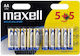 Maxell Baterii Alcaline AA 1.5V 10buc