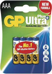 GP Batteries Ultra Plus Αλκαλικές Μπαταρίες AAA...