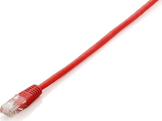 Equip U/UTP Cat.6 (Gigabit) Καλώδιο Δικτύου Ethernet 1m Κόκκινο