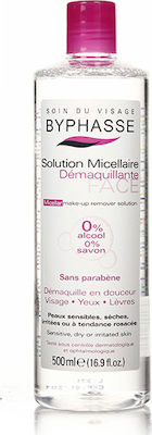 Byphasse Micellar Wasser Micellar Make Up Remover für trockene Haut 500ml