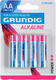 Grundig Power++ Алкални Батерии AA 1.5V 4бр