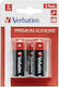 Verbatim Alkaline Batterien C 1.5V 2Stück