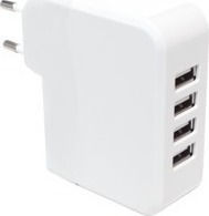 LogiLink Φορτιστής Χωρίς Καλώδιο 24.5W Λευκός (Universal)