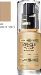 Max Factor Miracle Match Liquid Make Up 40 Ligh...