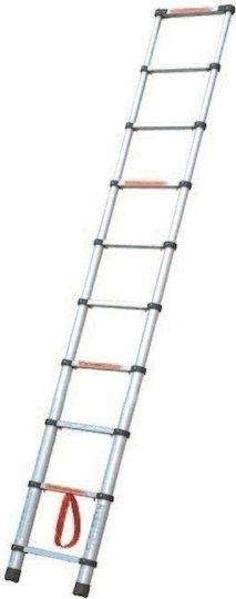 Bulle Scara telescopică Aluminiu 9 Scări cu înălțime maximă de 2.65m PA9 631150