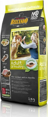 Belcando Adult Grain Free Poultry 1kg Ξηρά Τροφή για Ενήλικους Σκύλους χωρίς Σιτηρά με Πουλερικά