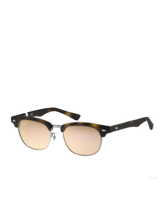 Ray Ban Τετράγωνα Παιδικά Γυαλιά Ηλίου Καφέ