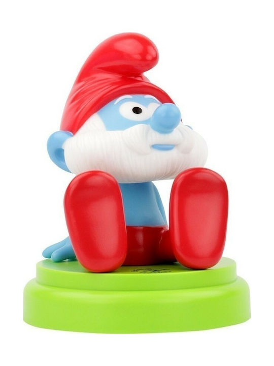 Ansmann Led Kids Decorative Lamp Papa Smurf Red