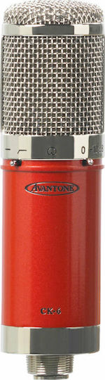 Avantone Pro CK-6 Seturi Microfon Condensator XLR Montat pe amortizoare pentru Vocale în Culoarea Red