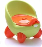 Cangaroo Scaunel Potty Throne cu Capac Verde