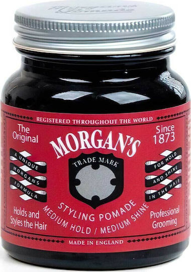Morgan's Styling Pomade Medium Hold/Medium Shine για Μεσαίο Κράτημα & Λάμψη 100gr