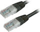 MediaRange U/UTP Cat.6 Gigabit Network Cable Ethernet 1m Black