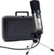 MXL Studio1-USB Condenser Microphone for Vocals in Silver Color