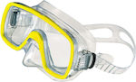 Salvas Diving Mask Domino Medium Yellow 52271