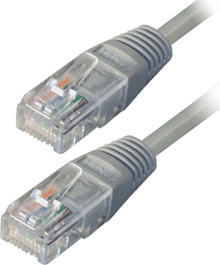 TrustWire U/UTP Cat.5 (100Mbps) Καλώδιο Δικτύου Ethernet 5m Γκρι