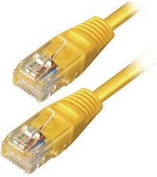 TrustWire 16087 U/UTP Cat.5 Καλώδιο Ethernet 1m Κίτρινο