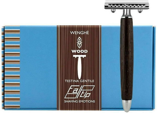 Fatip Wenge Wood Closed Comb Ξυραφάκι Ασφαλείας Κλειστού Τύπου